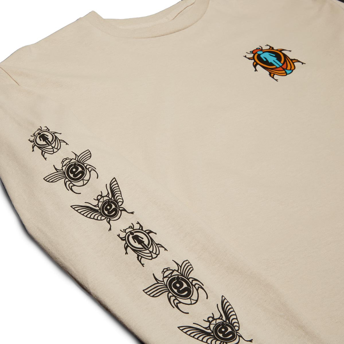 Girl Beetle Attack Long Sleeve T-Shirt - Cream image 2