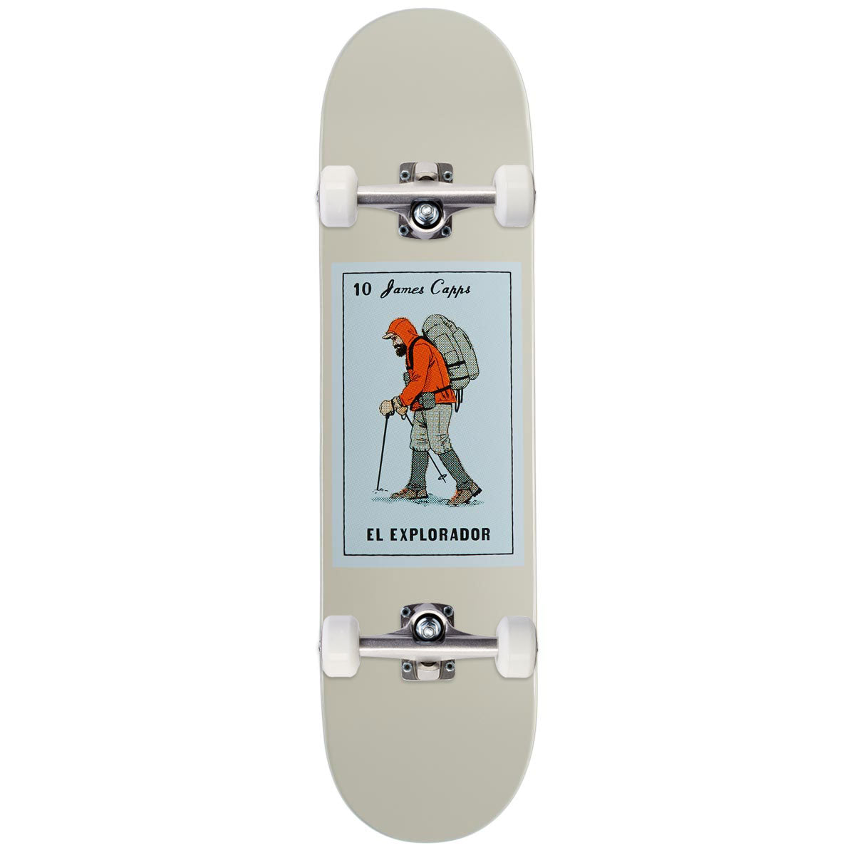Chocolate Loteria Cards Capps Skateboard Complete - 8.00