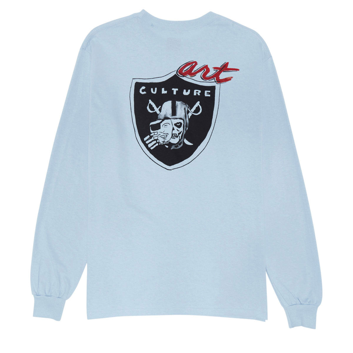 Chocolate Art Official Long Sleeve T-Shirt - Powder Blue image 2