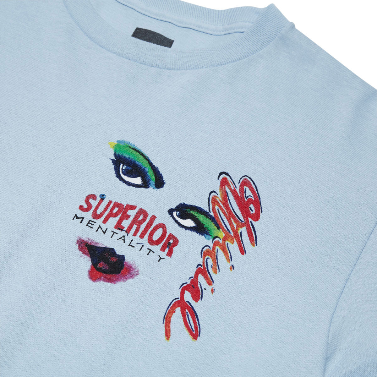 Chocolate Art Official Long Sleeve T-Shirt - Powder Blue image 3