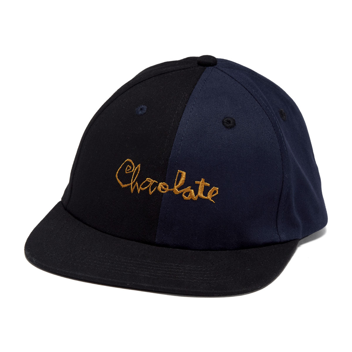 Chocolate Skrunk 6 Panel Hat - Navy/Black image 1