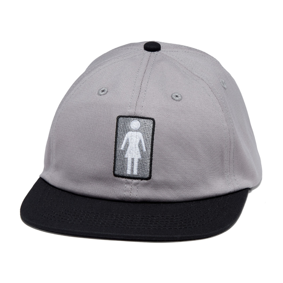 Girl Classic OG Snapback Hat - Black/Grey image 1