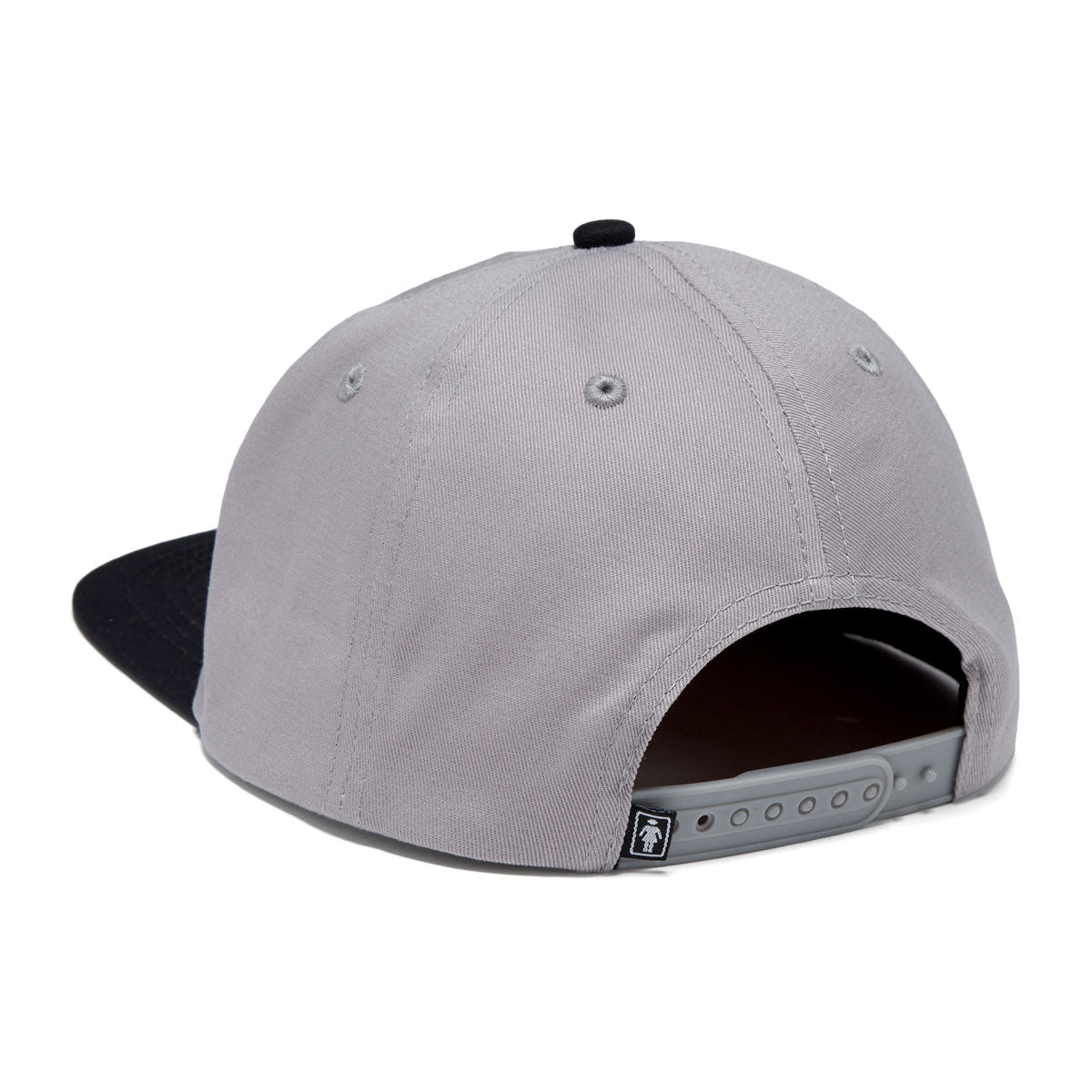 Girl Classic OG Snapback Hat - Black/Grey image 2