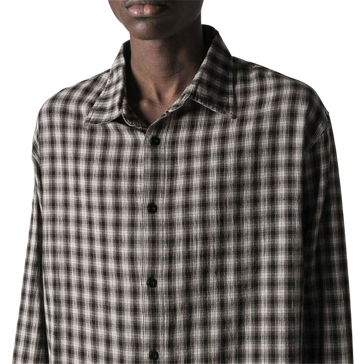 Former Vivian Check Long Sleeve Shirt - Grey Check image 3