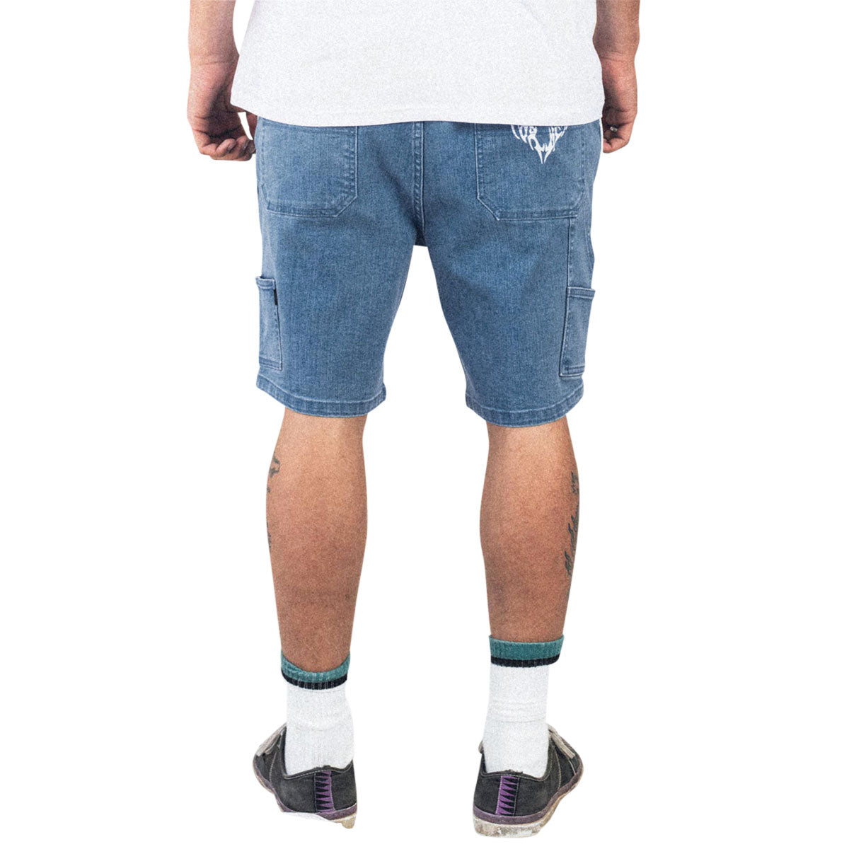 Former Distend Denim Walk Shorts - Worn Blue image 3