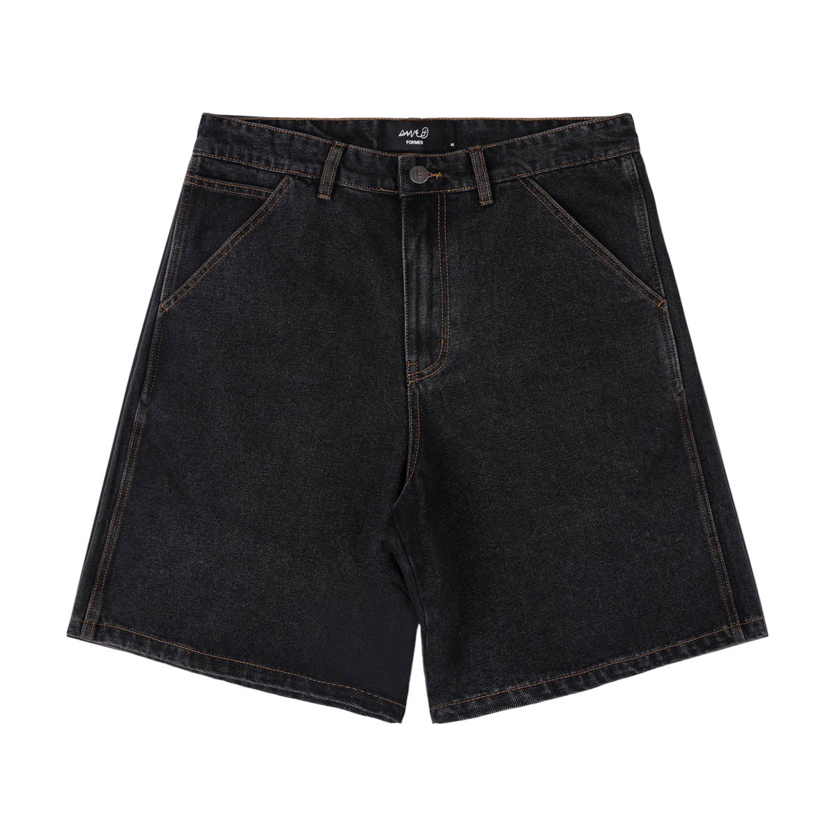 Former Reynolds 21 Denim Walk Shorts - Washed Black image 1