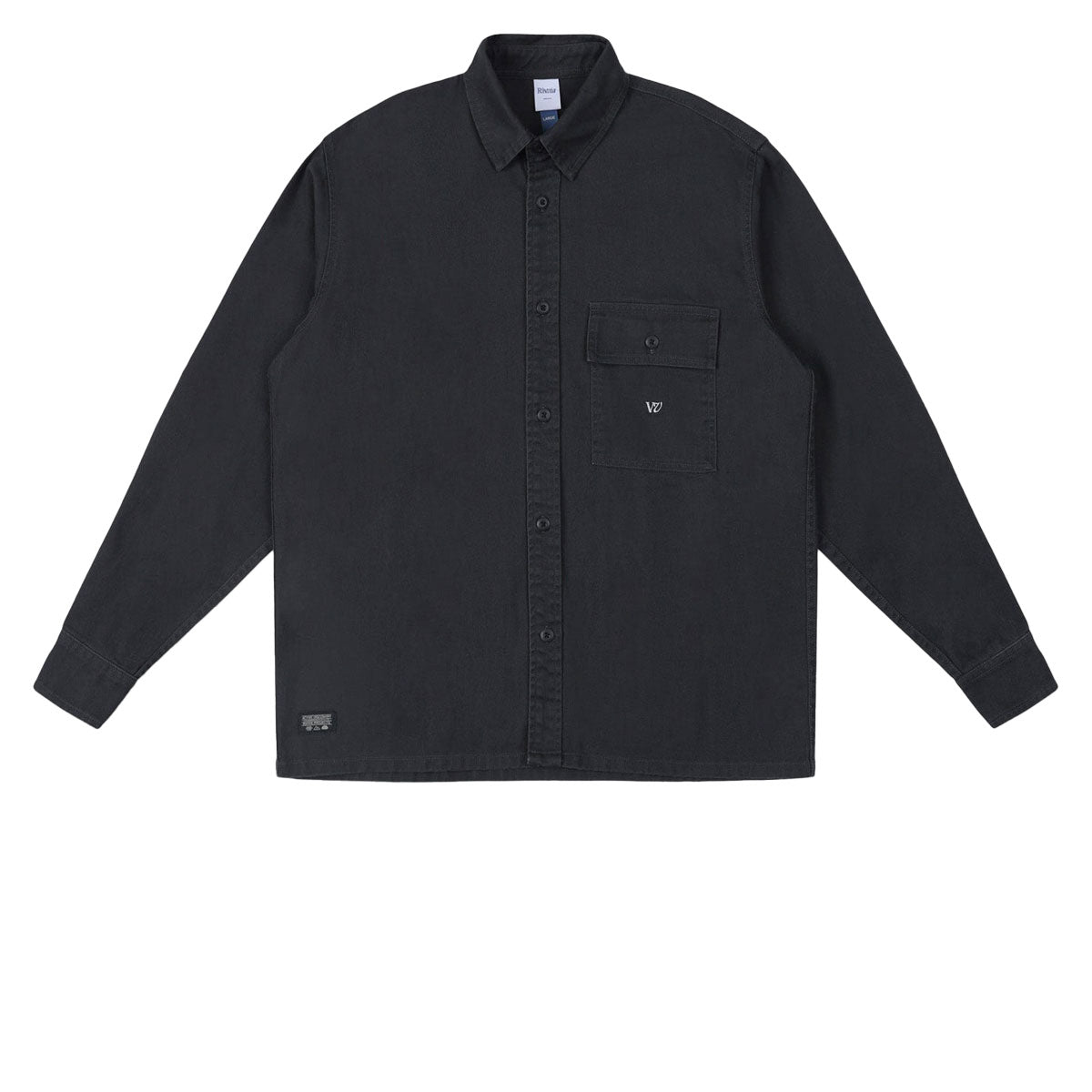 Rivvia Off Track Long Sleeve Shirt - Washed Black image 1