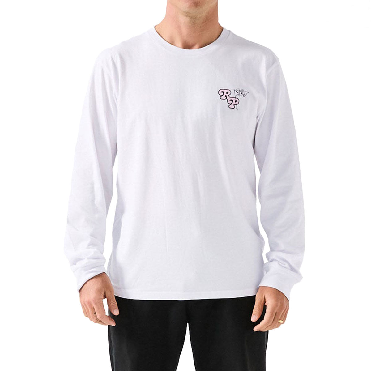 Rivvia Floral Pursuit Long Sleeve T-Shirt - White image 2