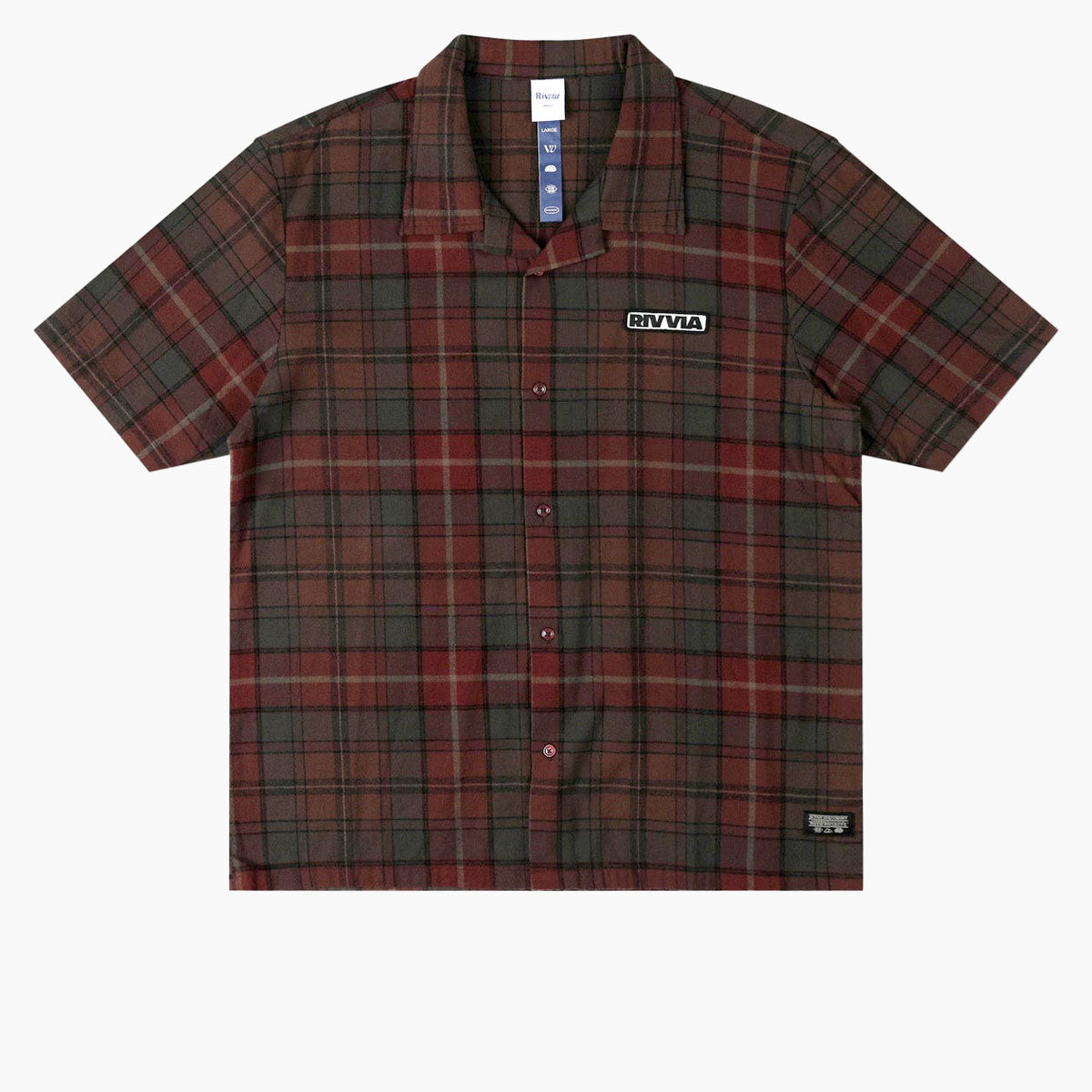 Rivvia VV Plaid Shirt - Black Brown image 1