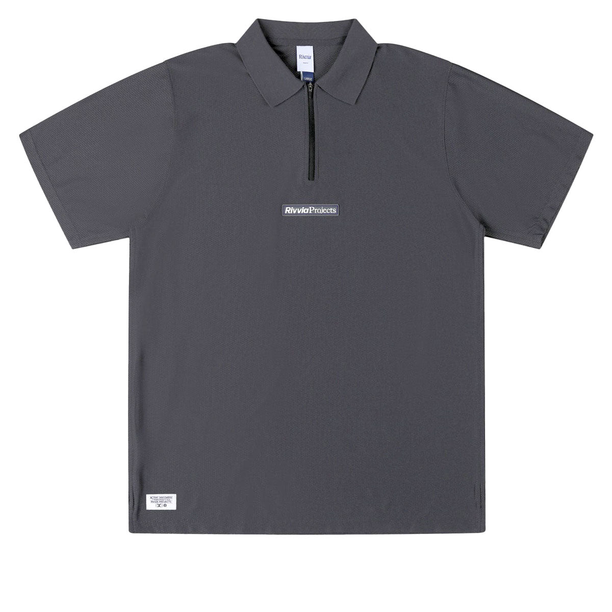 Rivvia Subject Matter Polo Shirt - Metal image 1