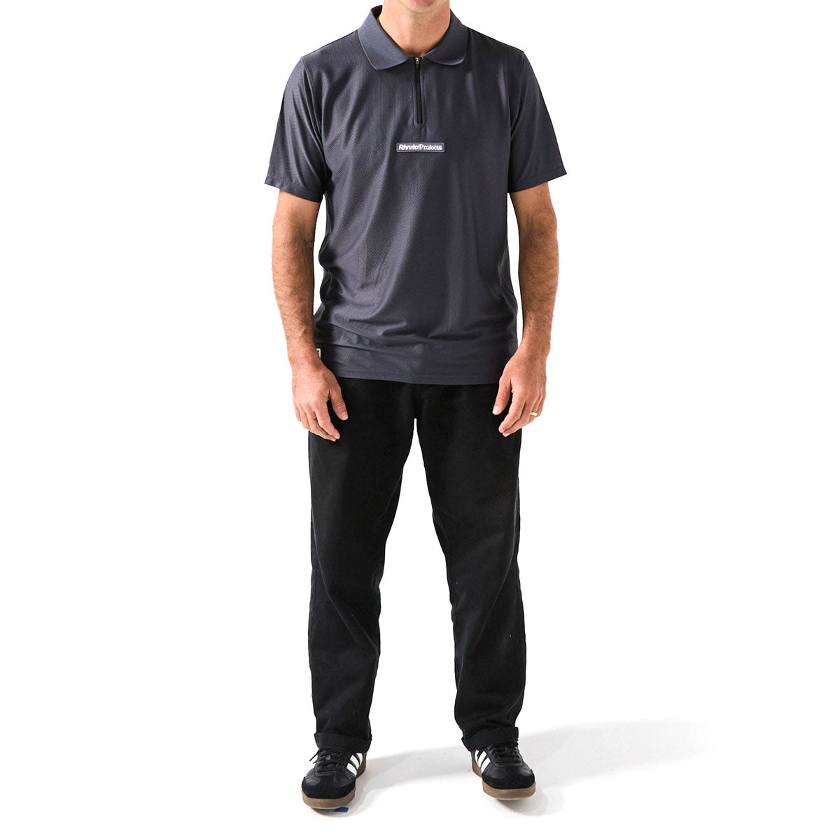 Rivvia Subject Matter Polo Shirt - Metal image 2