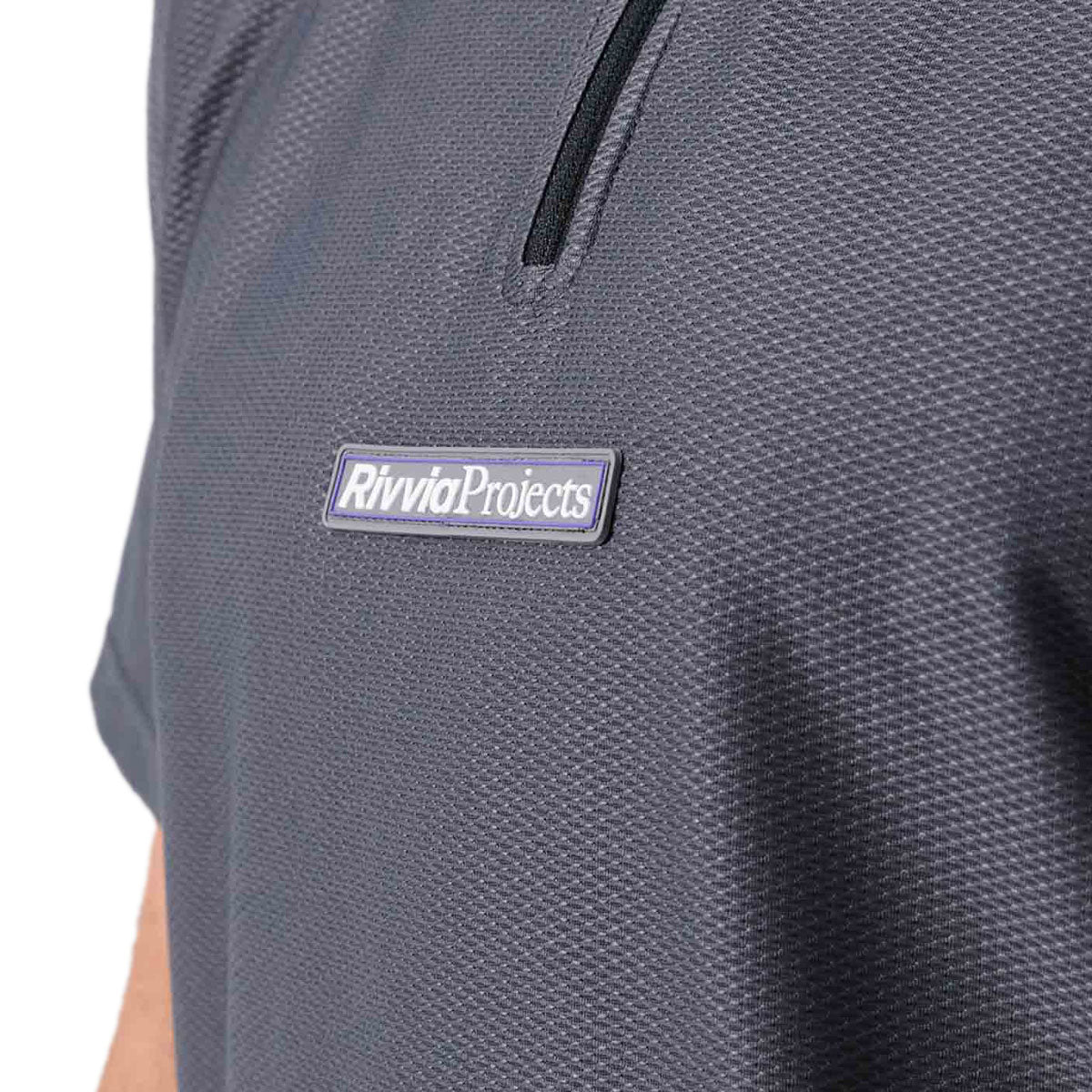 Rivvia Subject Matter Polo Shirt - Metal image 3