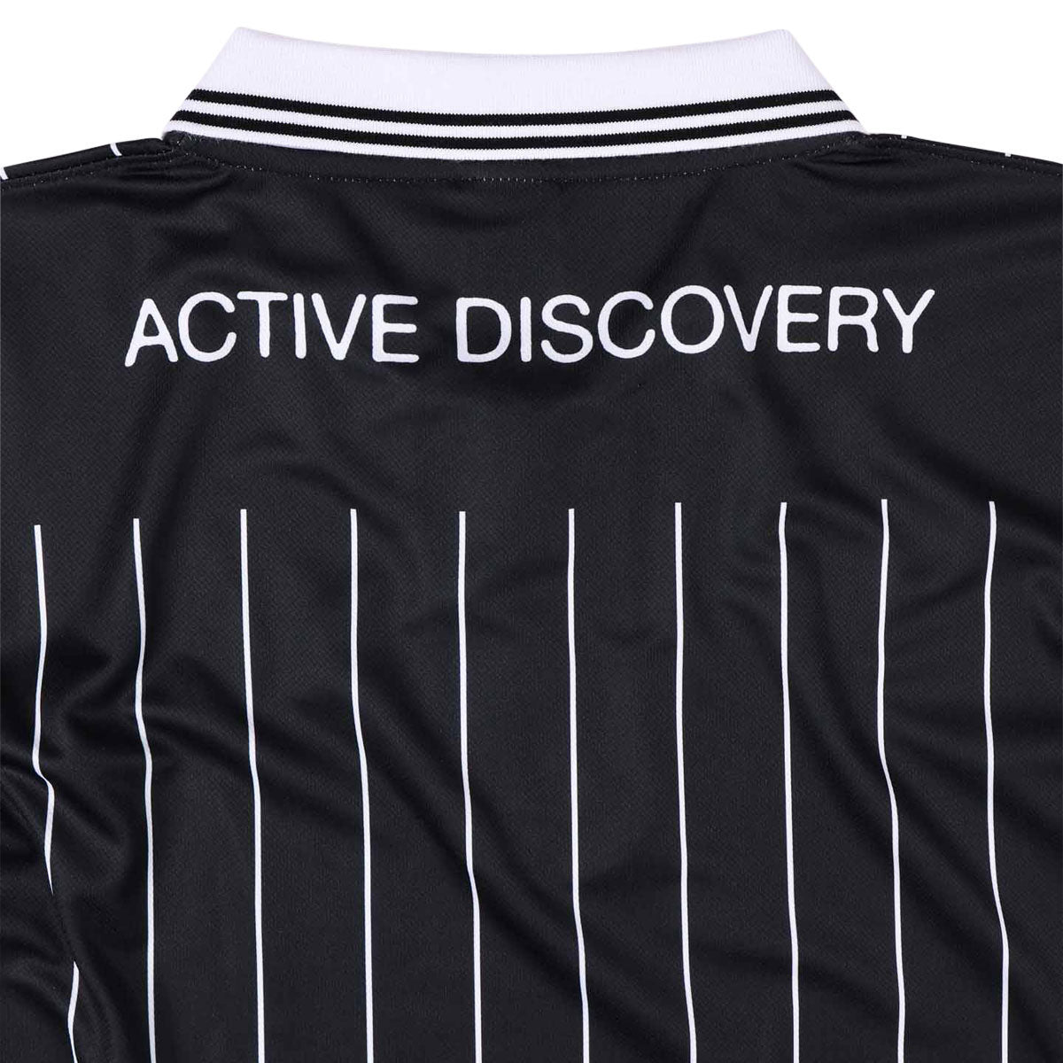 Rivvia Team VV Long Sleeve Polo Shirt - Black/White image 4