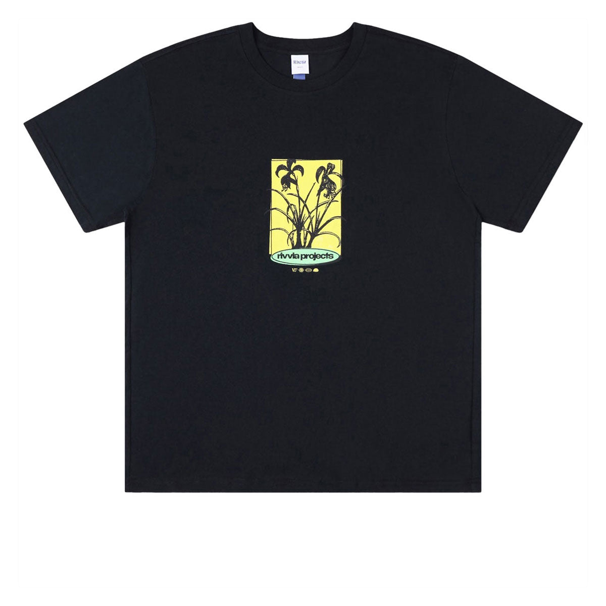 Rivvia Bloom T-Shirt - Black image 1