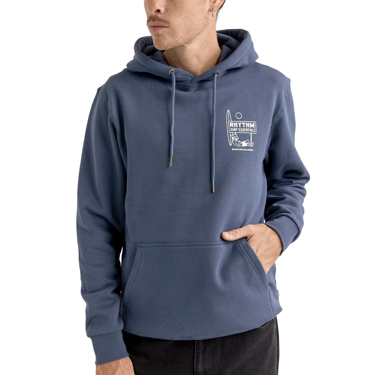 Rhythm Siesta Fleece Hoodie - Navy image 3