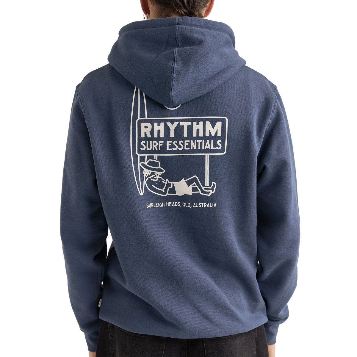 Rhythm Siesta Fleece Hoodie - Navy image 4