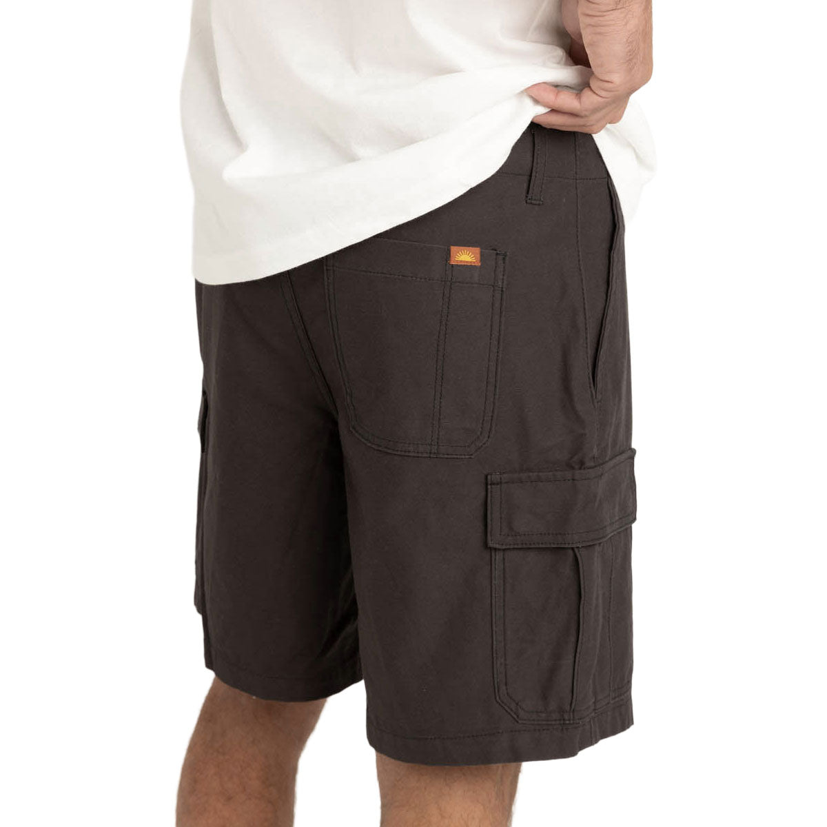 Rhythm Pocket Master Cargo Shorts - Charcoal image 3