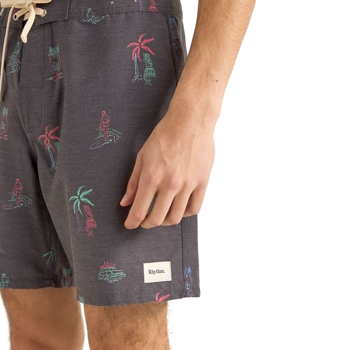 Rhythm Vibes Boardshorts - Black image 4