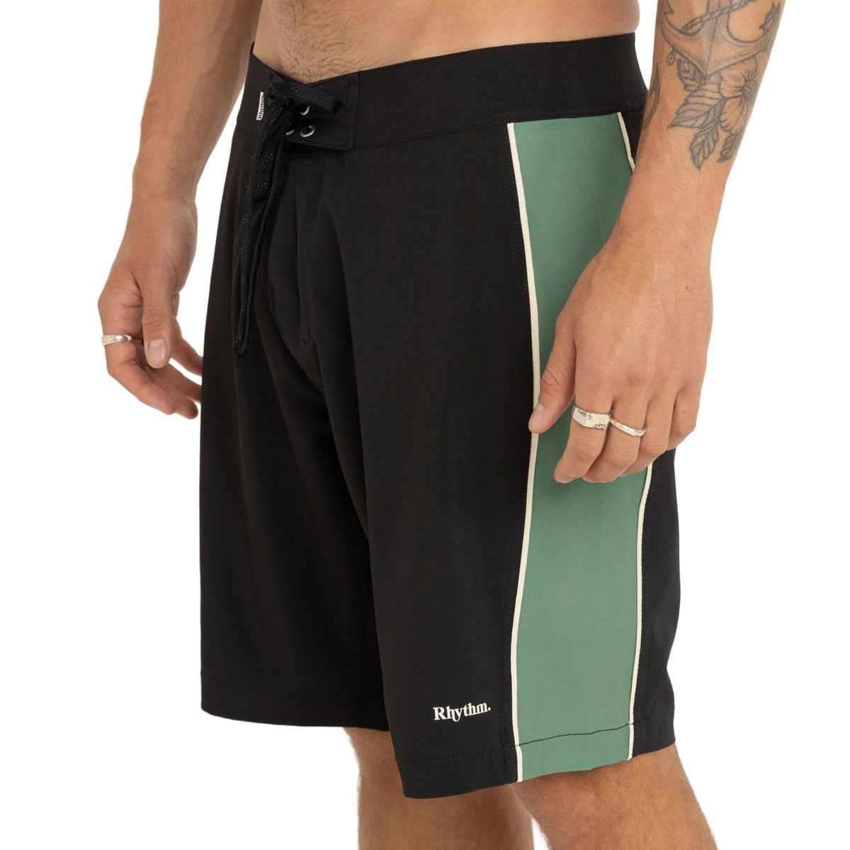 Rhythm Core Pinline Boardshorts - Olive image 2