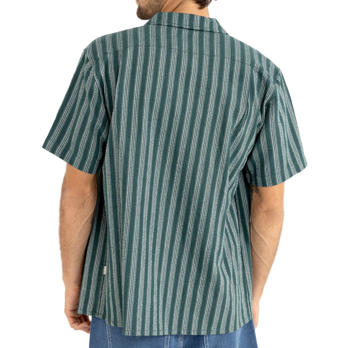 Rhythm Eli Stripe Shirt - Teal image 2