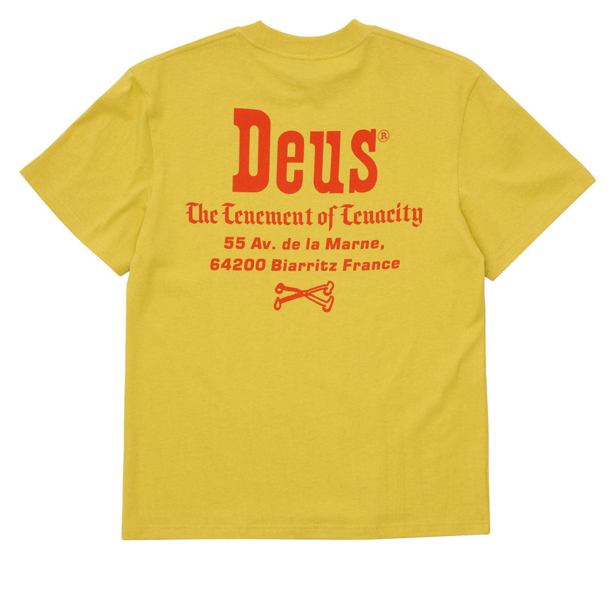 Deus Ex Machina Showdown T-Shirt - Super Lemon image 2
