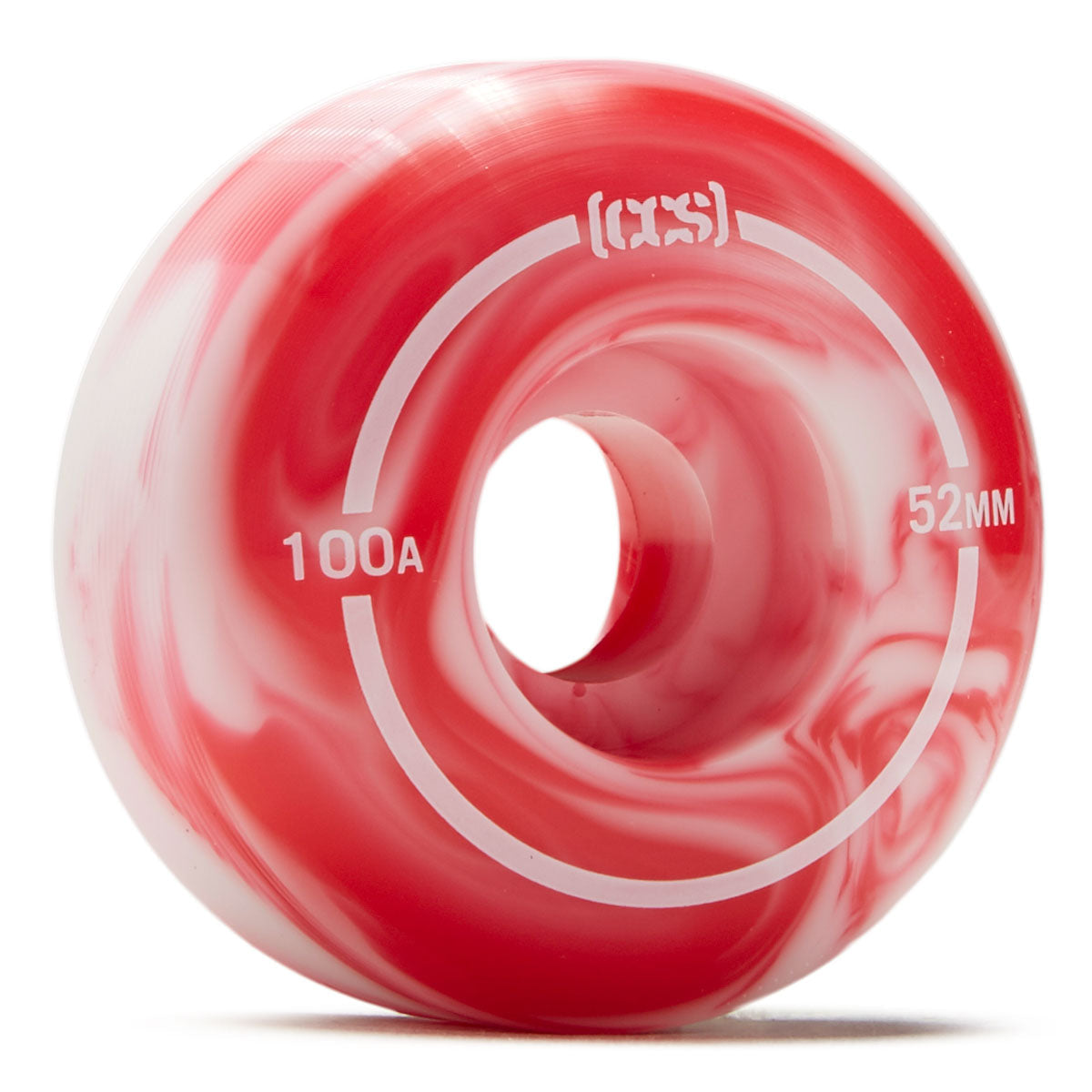 CCS Swirl Skateboard Wheels - Pink - 52mm image 1