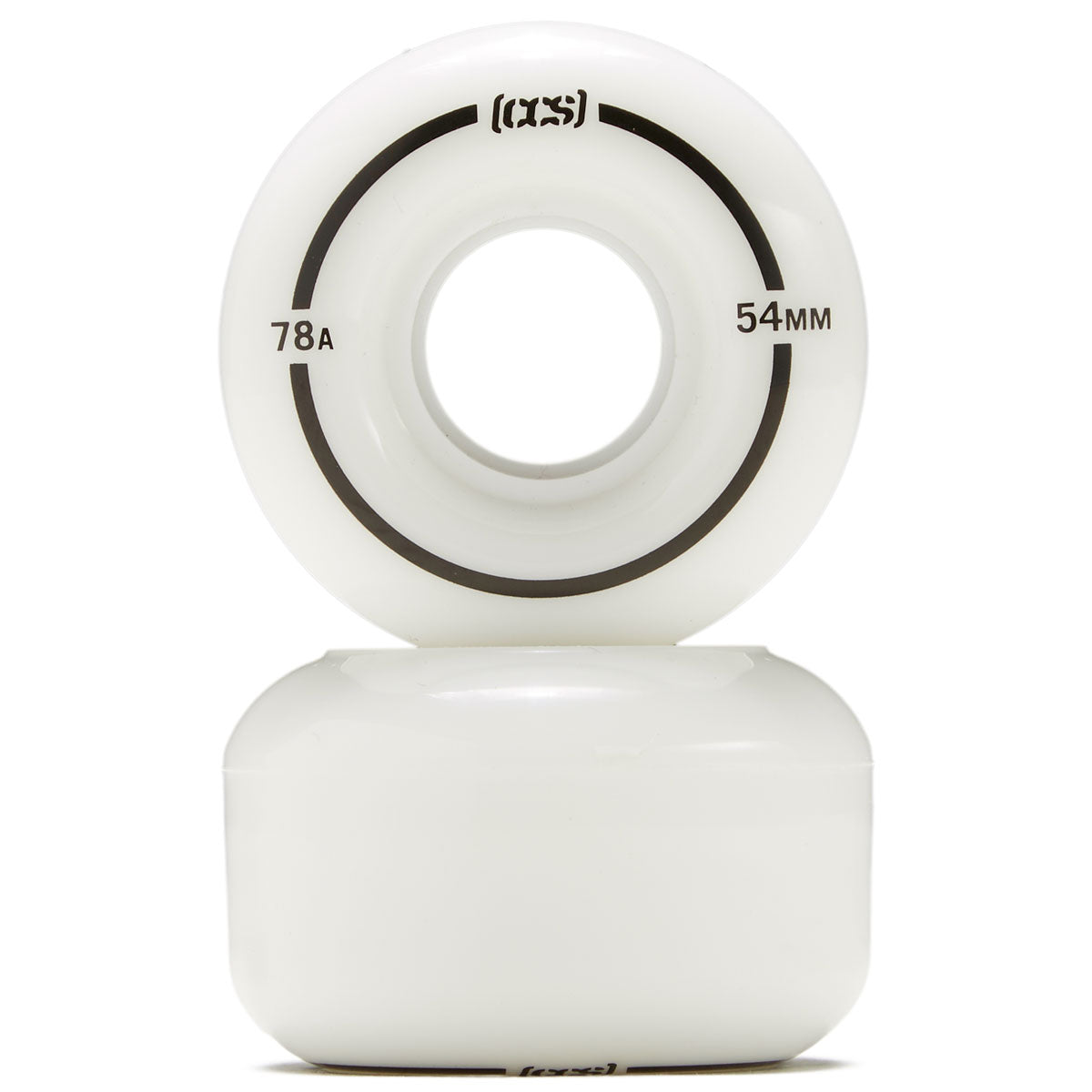 CCS Cruiser 78a Skateboard Wheels - White - 54mm image 2