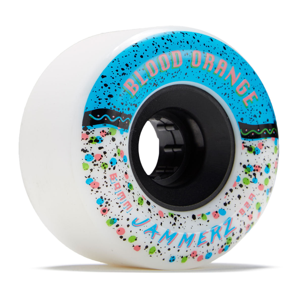 Blood Orange Jammers Longboard Wheels - 69mm 82a Blue/White image 1