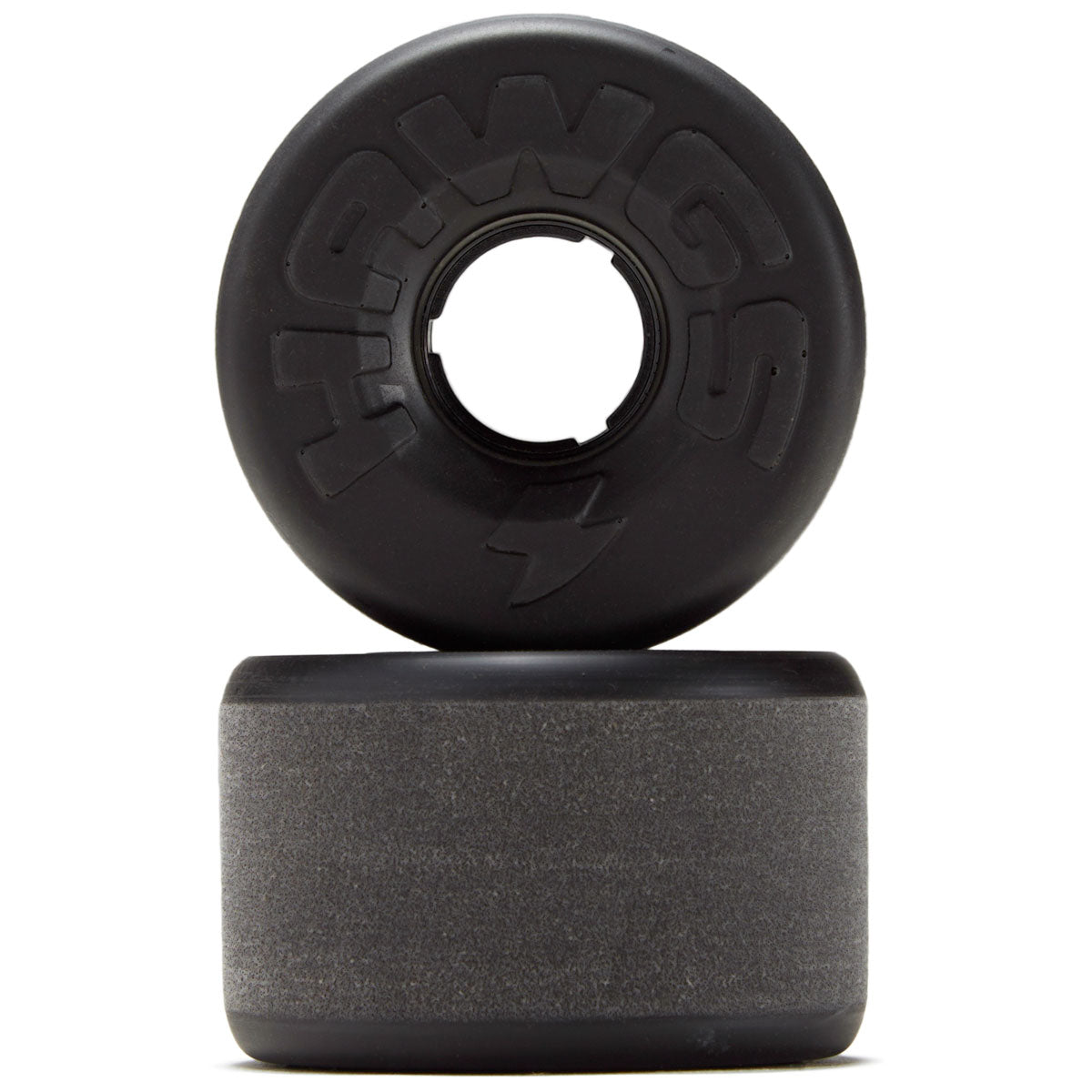 Hawgs EZ 78a Stone Ground Longboard Wheels - Black - 63mm image 2