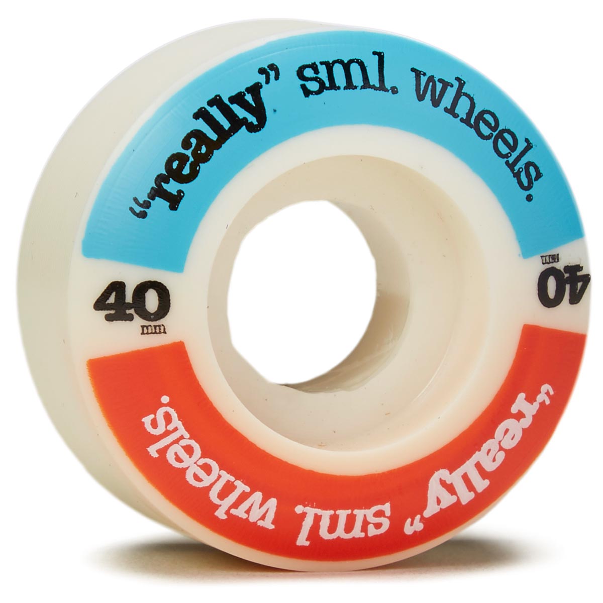 SML Really Sml 99a Skateboard Wheels - Red/Blue - 40mm image 1
