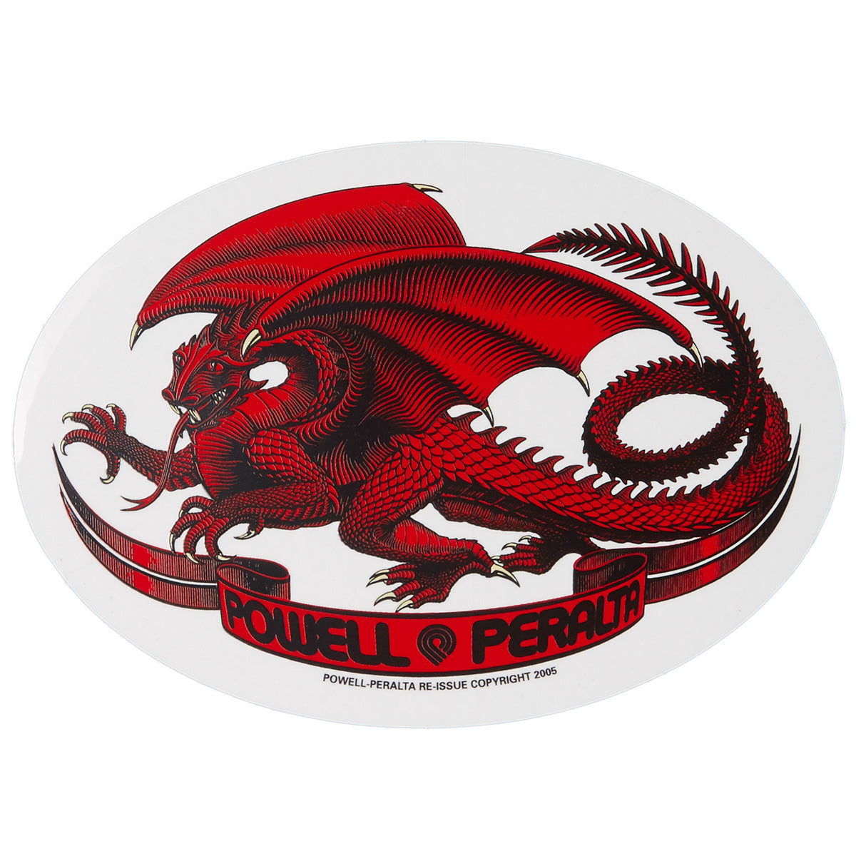Powell Peralta Oval Dragon Stickers - 5