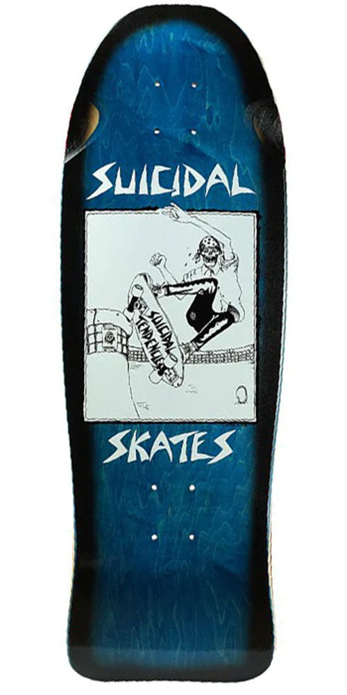 Dogtown Pool Skater Reissue Skateboard Deck - Blue Fade - 10.125