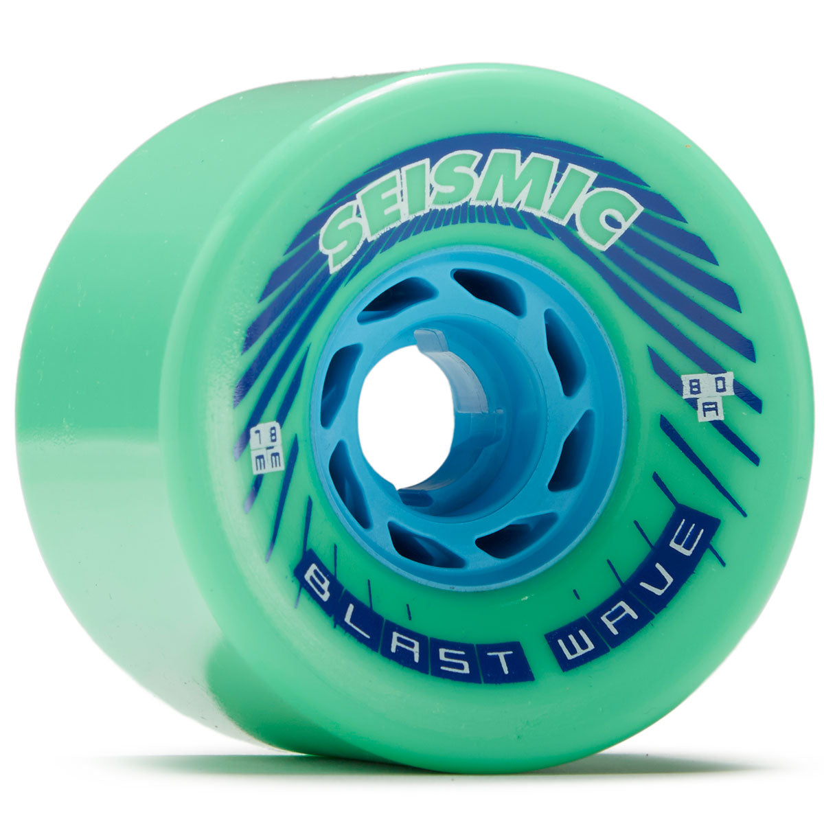 Seismic Blast Wave 80a Longboard Wheels - Mint - 78mm image 1