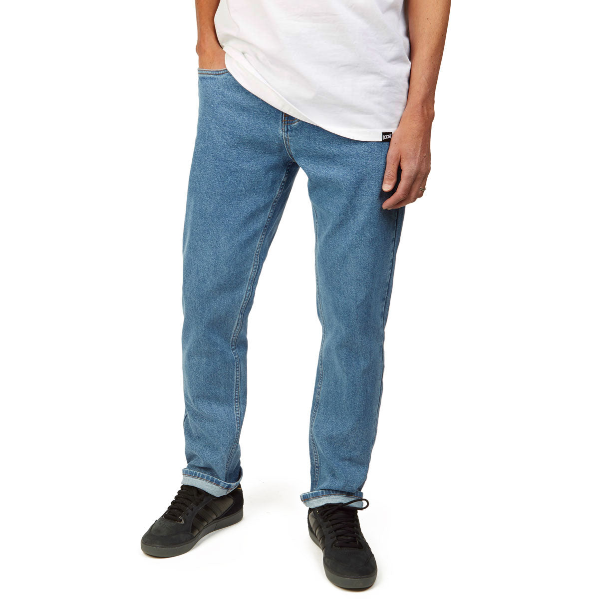 CCS Slim Stretch Denim Jeans - 12oz Rinse image 1