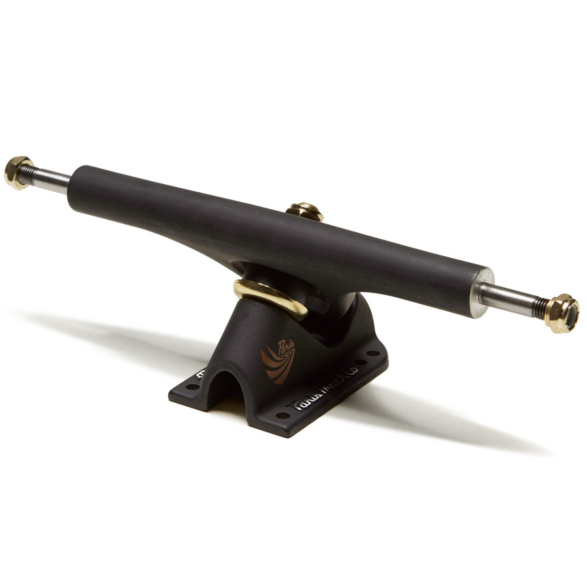 Paris V3 180mm 43 Degree Longboard Trucks - Matte Black image 2