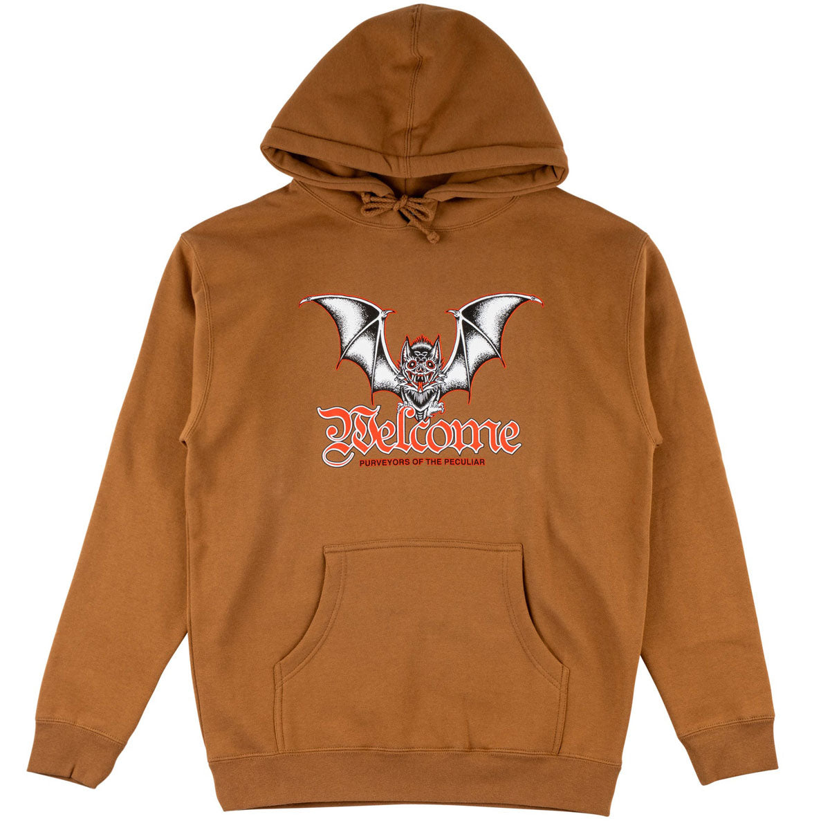 Welcome Nocturnal Hoodie - Brown image 1