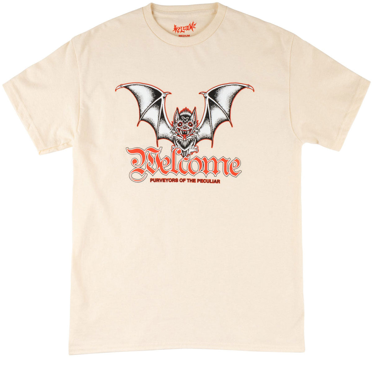 Welcome Nocturnal T-Shirt - Bone image 1
