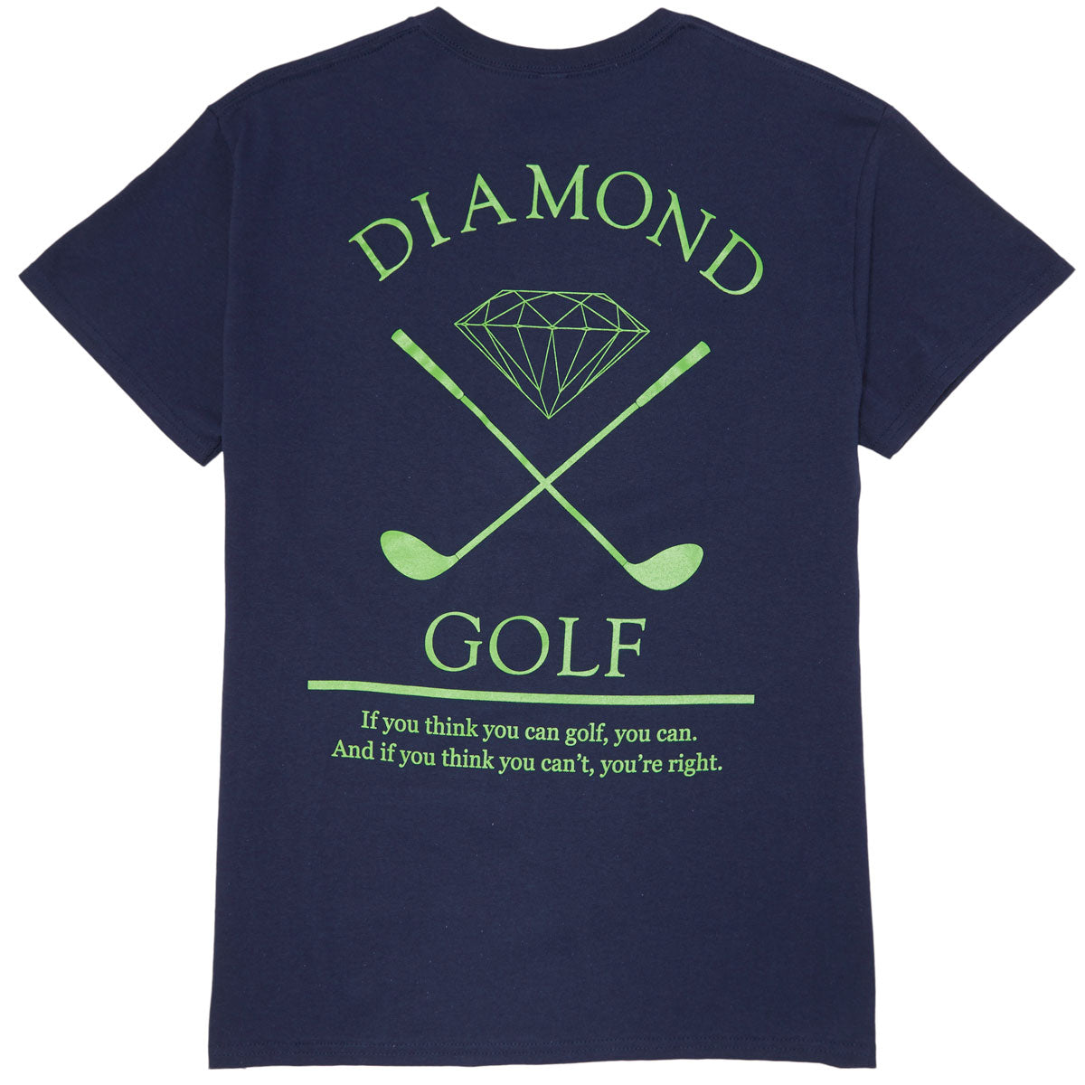 Diamond Supply Co. Golf T-Shirt - Navy image 1