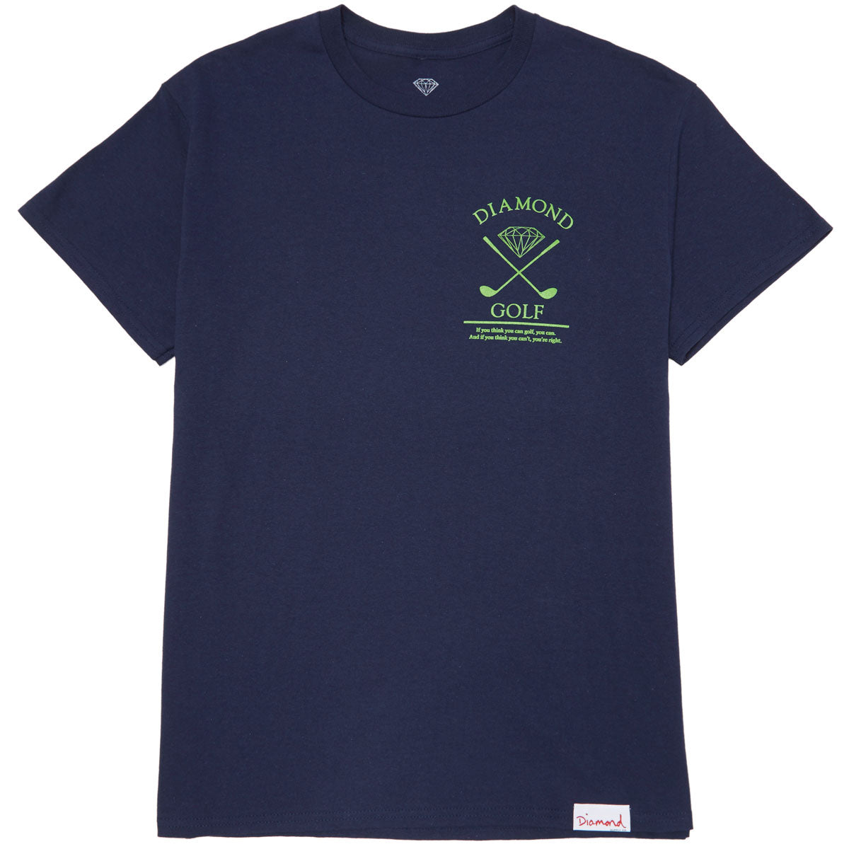 Diamond Supply Co. Golf T-Shirt - Navy image 2