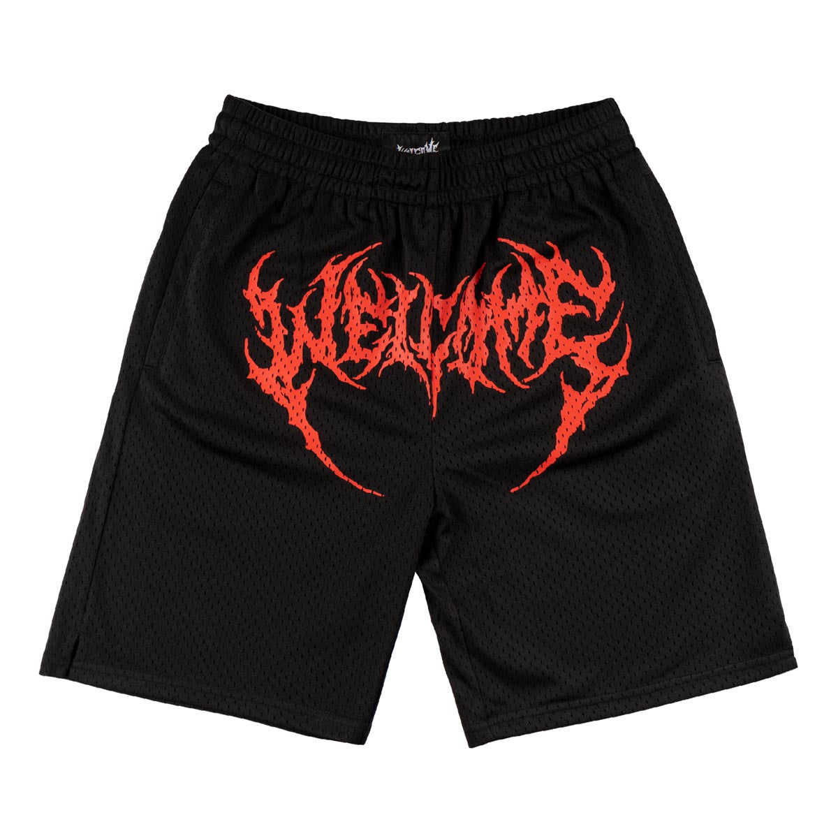 Welcome Fang Mesh Shorts - Black image 1