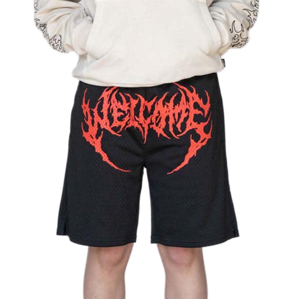 Welcome Fang Mesh Shorts - Black image 5