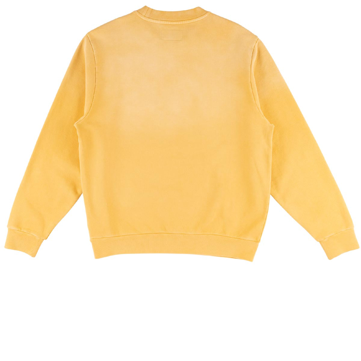 Welcome Vamp Enzyme Wash Crew Sweatshirt - Mineral Yellow image 4