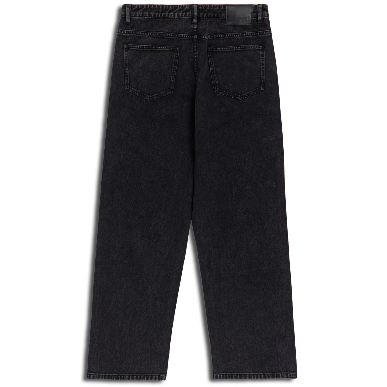 CCS Double Knee Original Relaxed Denim Jeans - Acid Black image 4