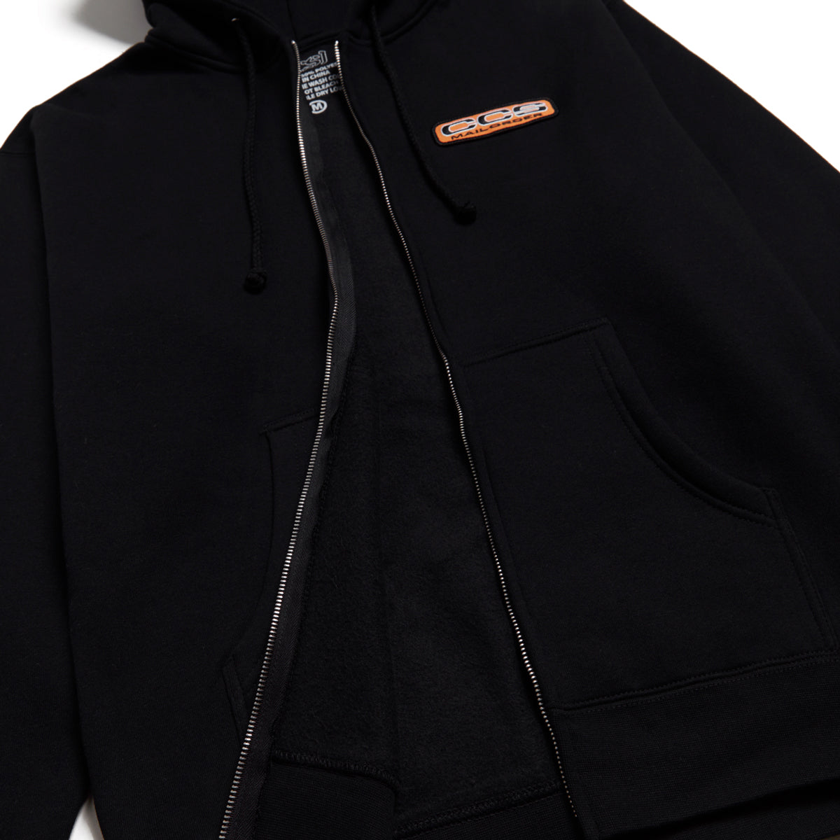 CCS Mailorder Patch Zip Hoodie - Black/Orange image 3