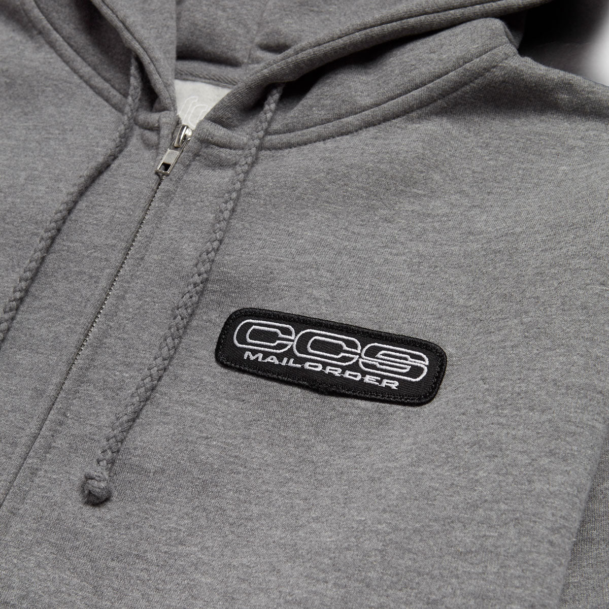 CCS Mailorder Patch Zip Hoodie - Grey/Black image 2