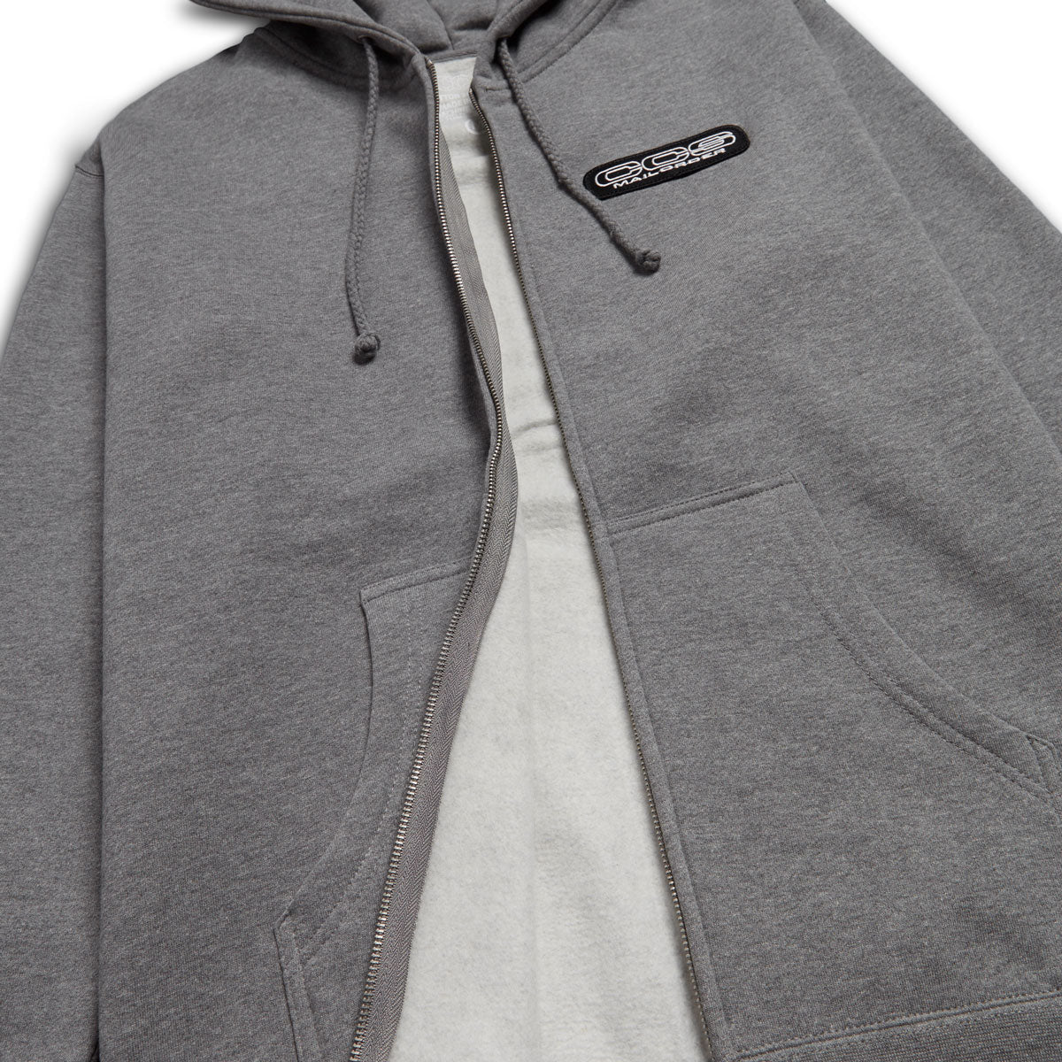 CCS Mailorder Patch Zip Hoodie - Grey/Black image 3