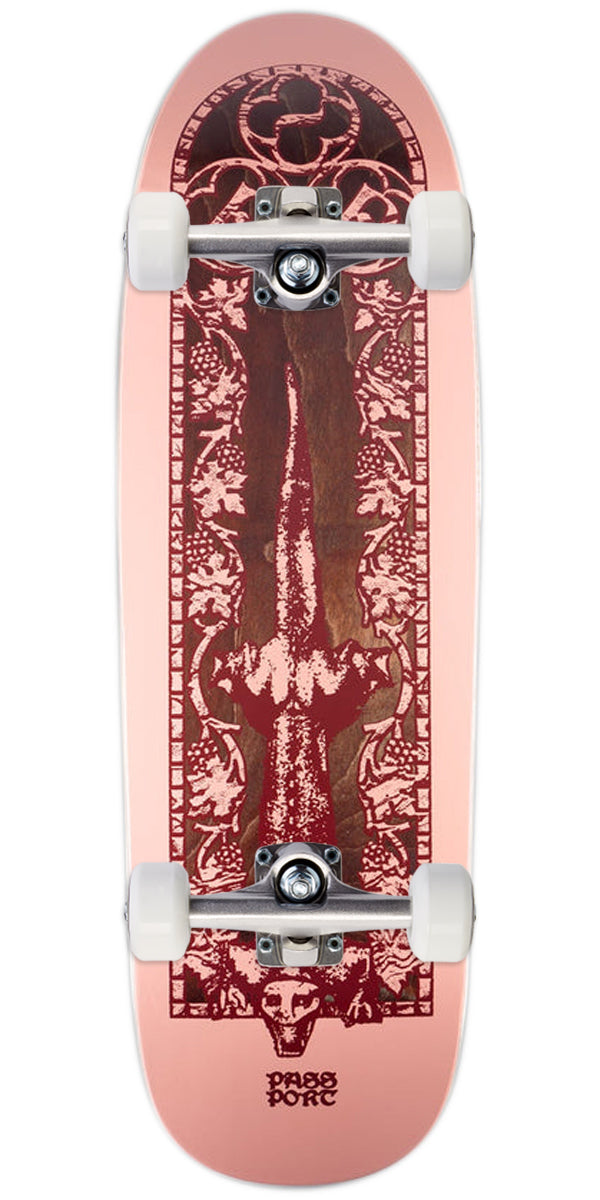 Passport Gargoyle Spade Skateboard Complete - Lizard - 8.875