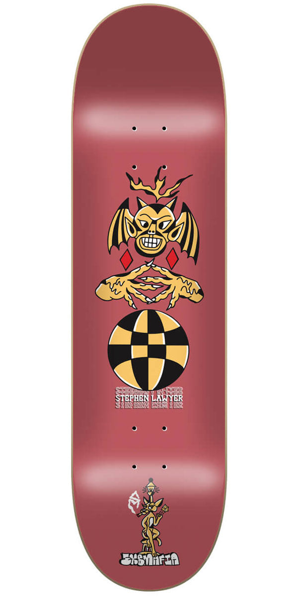 Sk8 Mafia Lawyer Smug Skateboard Deck - 8.10