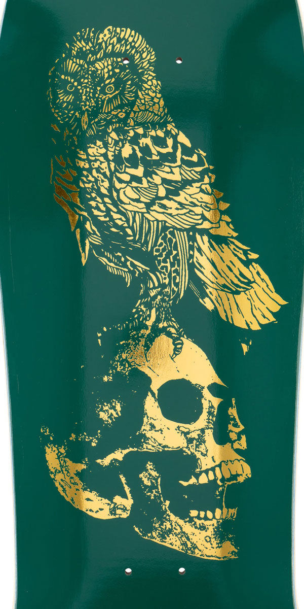 Welcome Bird Brain On An Early Grab Skateboard Complete - Emerald/ Gold Foil - 10.00