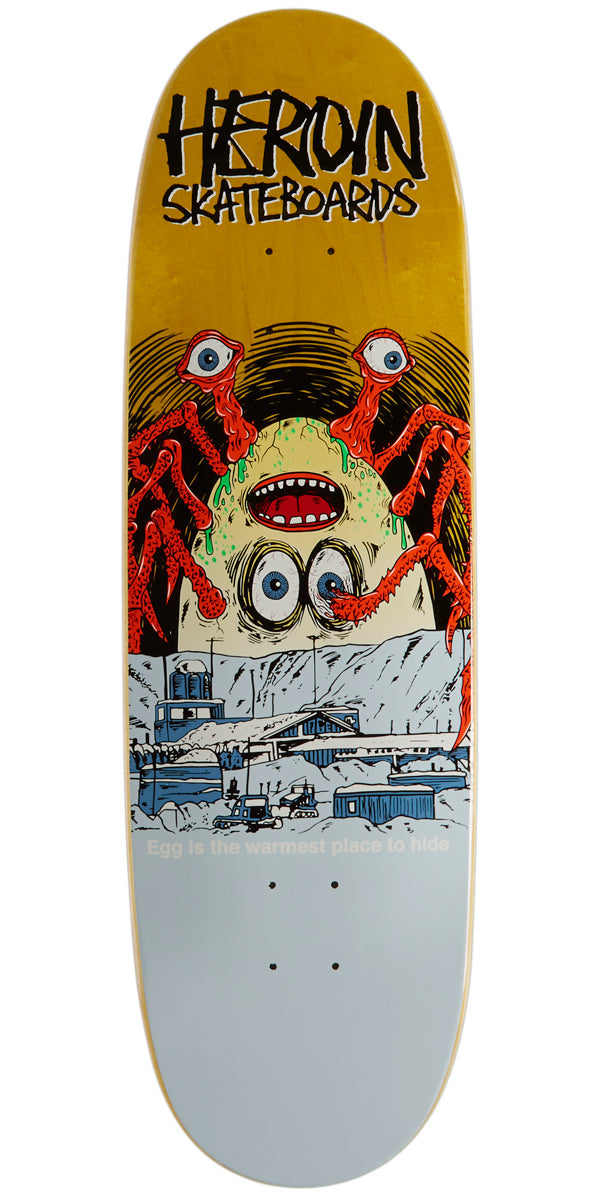 Heroin Space Egg 2 Skateboard Deck - 9.40